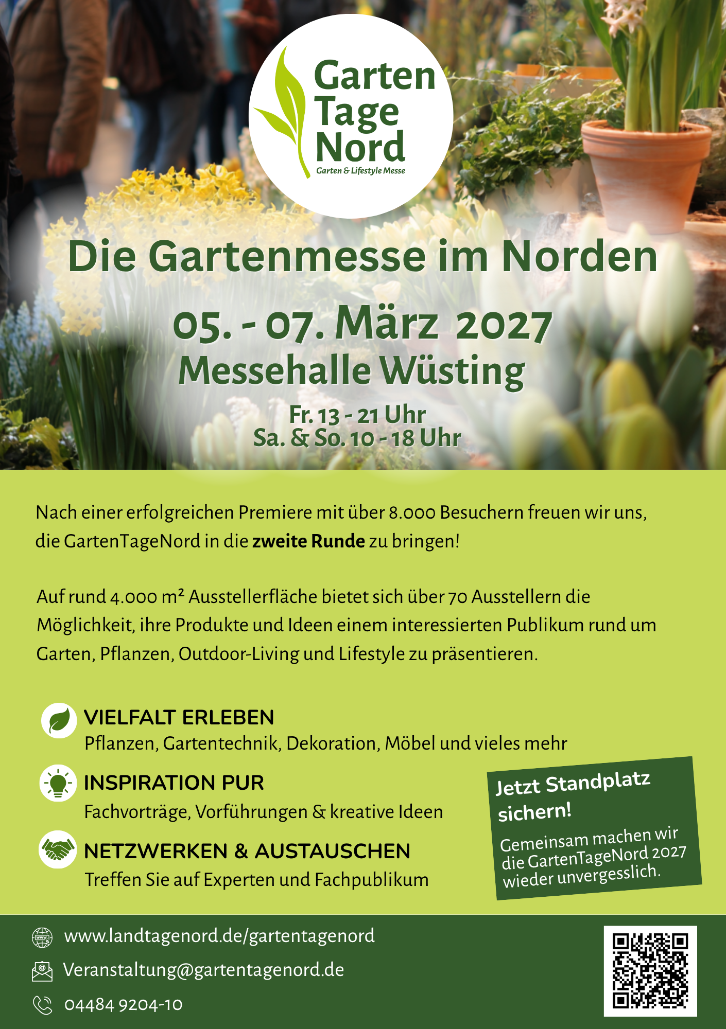 Flyer GartentageNord neue Mail Adresse